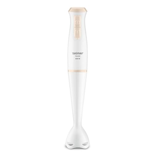 Mixeur plongeant Zelmer ZHB4560I blanc 800 W - Marque : Zelmer - EAN : 5908269355938