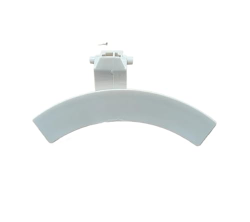 Cierre de manija de puerta 13920 compatible con piezas de lavadora Electrolux EWW12746 EWW12746S(White 1PCS)