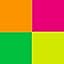 Assorted Neon Colours