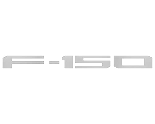 Image of F-150 Tailgate Emblem Letter Inserts - Compatible with 2021-2026 F-150
