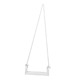 Beatifufu Baby Photography Props Baby Swings Newborn Photo Prop Photography Swing Wood Newborn Photo White Infant Twine Wooden