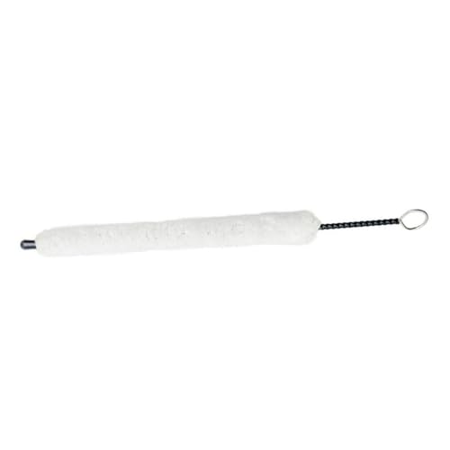 Vaguelly Cleaning Brush Flute Cleaning Swab Material Flute Swab Maintenance Cotton Flute Cleaning Wand Flute Washer Cleaning Brush Instrument Brush Flute Brush Iron