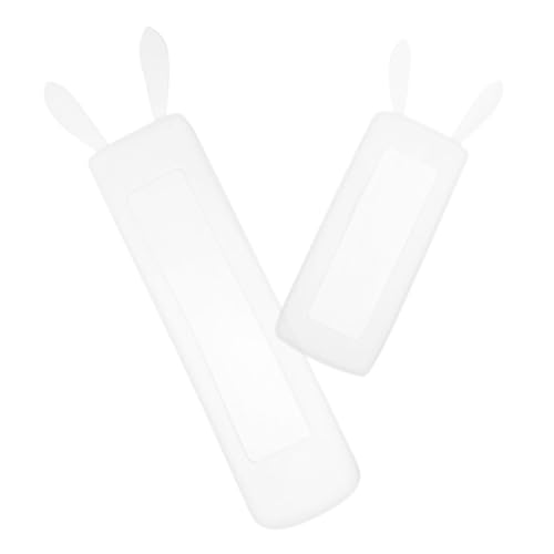 ARTIBETTER Estuche para Control Remoto Protector De Control Remoto De Conejo Funda Protectora para Control Remoto De Aire Acondicionado Funda Transparente De Gel De Sílice