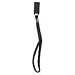 Black Elastic Wrist Straps - Two Pack