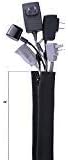 BINDMASTERโข Set of 4 Neoprene Zip-up Cable Sleeves