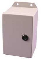 HAMMOND EJ664 N4,12 Eclipse JR Enclosure W/Panel,6X6X4, Steel, Gray