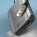 AXAGON CRE-S3 Externer Kartenleser USB-A 3.2 Gen 1, 3-Slot, SD/microSD/CF, UHS-II, Black - Image 2