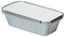 GOS - 25 x LARGE ALUMINIUM FOIL FOOD CONTAINERS + LIDS No6a - MADE IN ENGLAND - Same Day Dispatch if purchased by 12 Noon Weekdays Only.