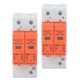 2Pcs SPD Protective Device DIN Rail Mounting SPD House Arrester Protector 2P 420V RMU1?C20/40/60 Lightniing Protective Device (Imax: 40kA)
