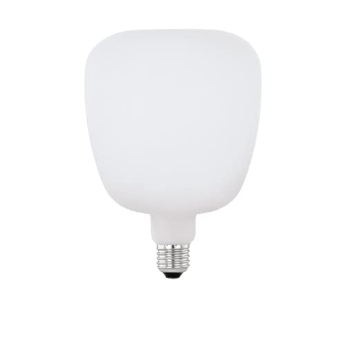 EGLO Dimmable E27 LED Light Bulb Big Size, Extra-Large Square Edison lamp, 4.5 watt (Equivalent to 40 watt), 470 Lumen