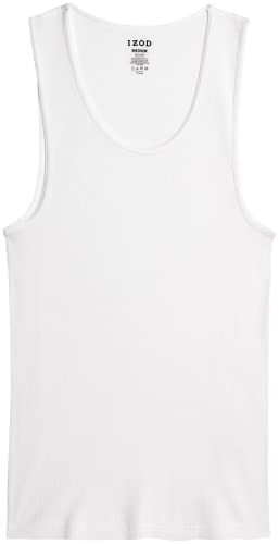 IZOD Men’s Undershirts – 5 Pack Soft Cotton Mens Tank Top Undershirts (S-2XL)4