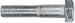 Military Stainless Hex Cap Screw
