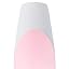 01 M - Coffin White French in Pink Base