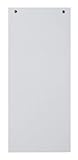 Paquet 100 fiches intercalaires horizontales unies perforees forever - 105x240mm