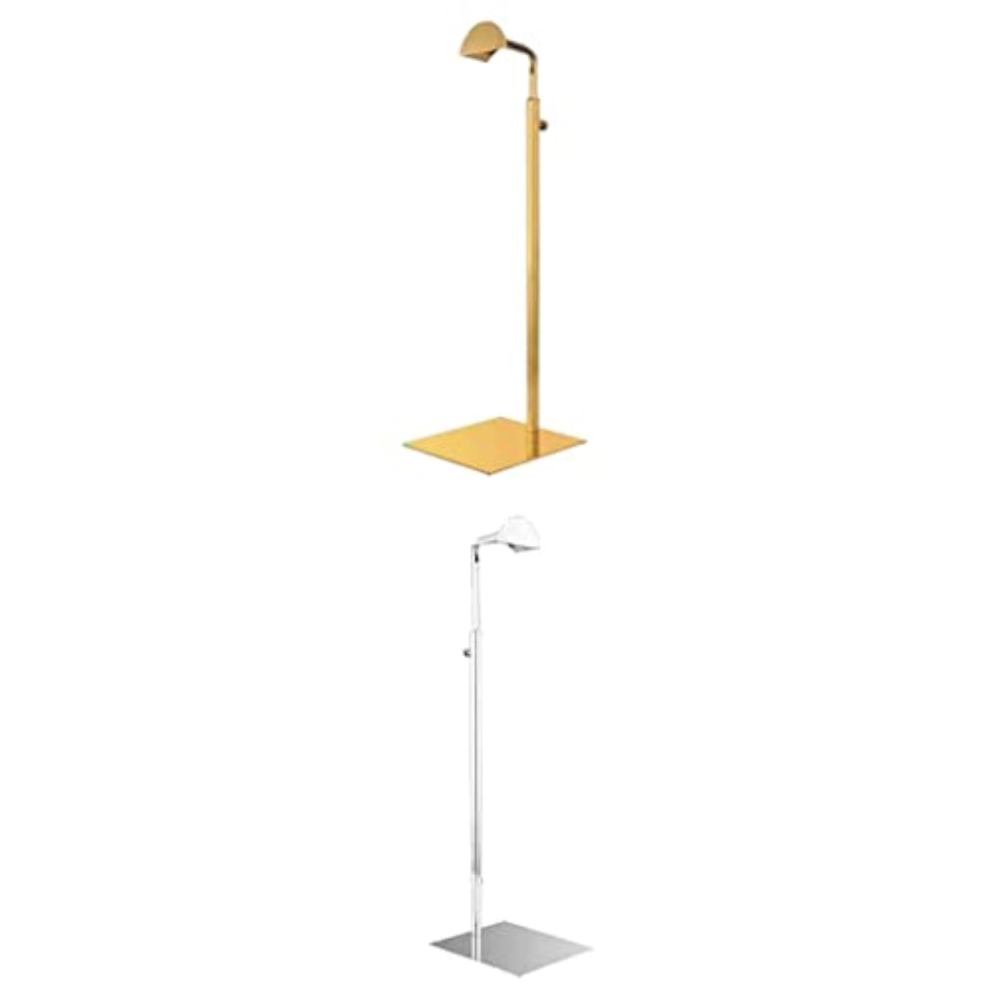 Height Adjustable Display Stand Rack Holder for Handbags, 2pc Set