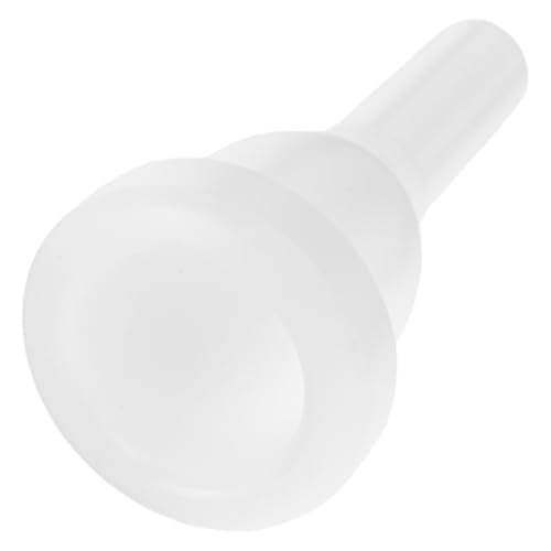 GATHINESS Boquilla de Trombón Tenor de Abs Blanco para Trombón, Accesorio Estable y Fácil de Transportar, Adecuado para Principiantes y Profesionales
