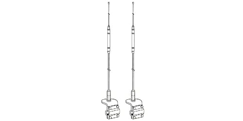 Hustler MBM CB Radio Antenna Magnet Mount by HUSTLER