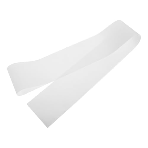 JOINPAYA Faja de Satén Blanco Personalizable para Adornos de Fiesta y Graduación, Estilo Minimalista Fácil de Decorar para Celebraciones Obsequios