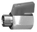 Mini Ball Valve G3/8 Stainless Steel