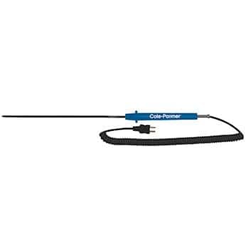 Sonde Type-J Digi-Sense extra-longue avec revêtement PFA résistant et mini connecteur