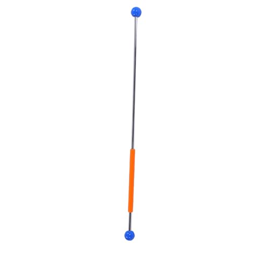 Tbest Ayuda de Entrenamiento de Swing de Calentamiento, Entrenador de Ritmo de Fuerza de Aleación de Aluminio Ponderado para Práctica de Golf en Interiores, Palo de Golpeo