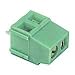 Dinkle EK500V-02P-R Connector Terminal Block, 2 Position, Solder Straight Thru-Hole, 20A, 5 mm Size (Pack of 10)