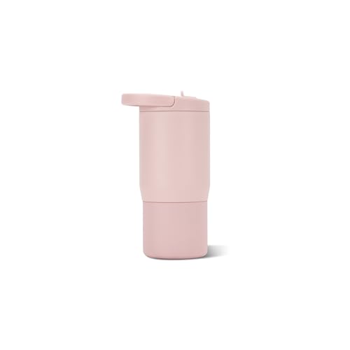 Image of HydroJug Sport 14 oz Insulated Kids Water Bottle with Straw, Dusty Rose