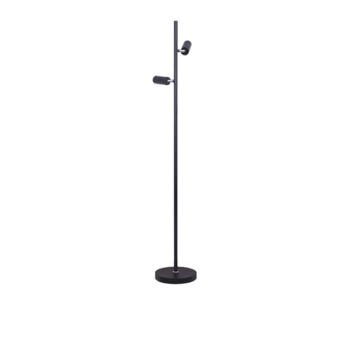 FZL02068LM Lampara de Pie Lámpara de pie for sala estar con dos lámparas, lámpara noche fondo, tres colores cambiables Floor Lamp