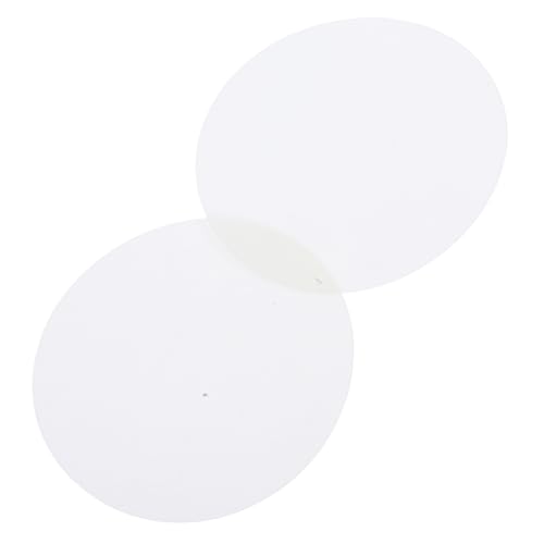 UKCOCO 2 Pièces Abat-jour Nuances Claires Plafond Salon Couvertures Lumineuses Extérieures Stores De Lampes Pour Les Lampadaires Downlights Plats Plafond D'ombre Légère Spots Led En Tissu