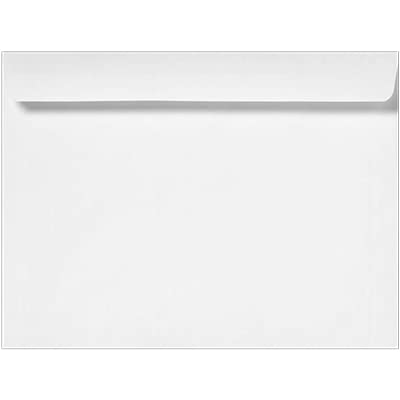 luxpaper 9 x 12 booklet envelopes | bright white | 24lb. text | 250 qty