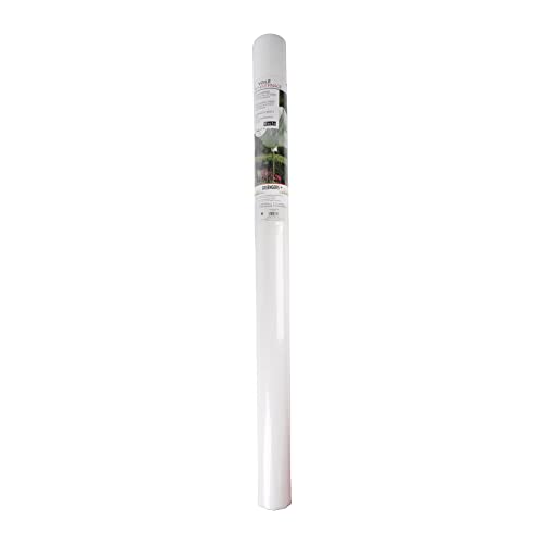 GREENGERS - Housses de protection pour plantes, Voile hivernage rouleau 15m x 1m, Voile hivernage plante - Non tissé 30g/m² - Dimensions : 1m x 15m - Coloris blanc - Facile à couper