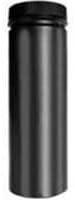 Selkirk 267012 Double Wall Stove Pipe, Black, 7" X 12"