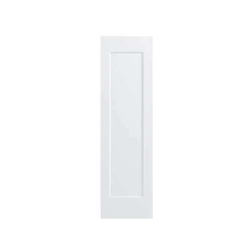 Image of BARNSMITH 24x84 in 1-Panel White Primed Molded Door Slab, Shaker Style Paintable Hollow Core Interior Door Panel, for Pocket, Swing, Sliding Door, Durable and Lightweight, No Assembly Required