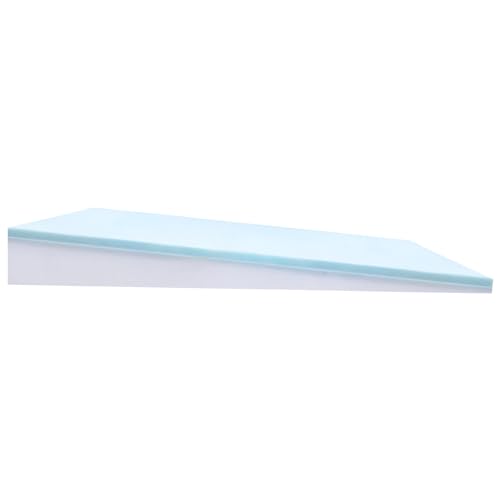 Bed Wedge Mattress Topper 4-inch Twin Gel Memory Foam