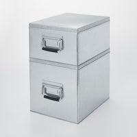 Amazon.co.jp: 無印良品 トタンボックス 大 高さ24cm 幅25cm 奥行32cm
