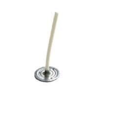 10 Mèches enduites pour cire naturelle 35 mm + support