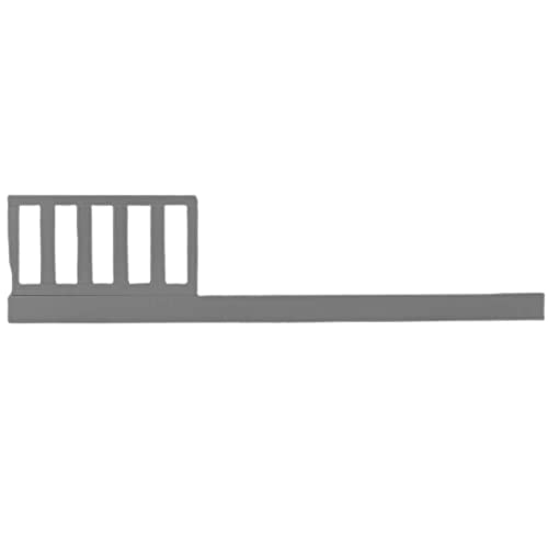 Image of Toddler Bed Safety Guard Rail for Sorelle Convertible Cribs - Solid Wood Rail for Convertible Crib to Toddler Bed Conversion - Safety Bed Rail for Children (Model #151, Gray)