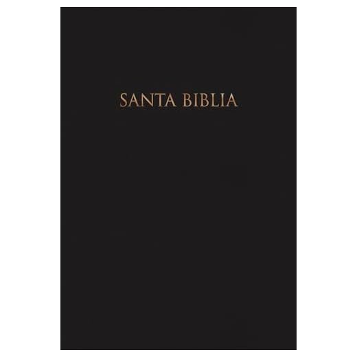 RVR 1960 Biblia para Regalos y Premios, negro tapa dura: Reina-valera 1960 Antiguo y Nuevo Testamento, Negro Tapa Dura