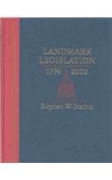 Landmark Legislation, 1774-2002: Major U.S. Acts and Treaties 1568027818 Book Cover