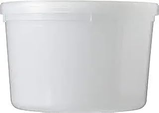 Deli Food Storage Containers with Lid, 64-Ounce (Extreme Freeze 64 oz, 8)