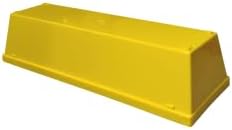 ToolPro 12-Inch Plastic Mud Pan, Blue Steel Blades, Pebble Textured Surface, Lightweight and Durable - Box of 24