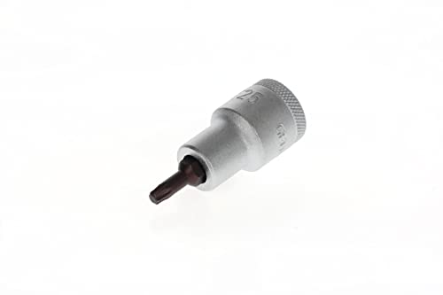 GEDORE Screwdriver bit socket Torx, Short, T25, AF 4.43 mm, 1/2" 12.5 mm, Screwdriver bit socket, Tool, ITX 19 T25