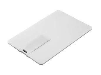 FCUBE Generic Plain Credit Card Type Pen Drive - 16 GB (White)