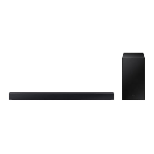Samsung Soundbar HW-C450/ZF Serie C, 3 Speaker, Subwoofer Incluso, Audio a 2.1 Canali, Adaptive Sound Lite, Black 2023