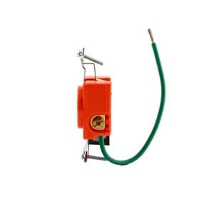 #US SR15IG Orange Single Receptacle Isolated Ground Outlet 5-15R 15A 125V