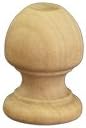 Finial Dowel Cap Ends-Bag of 500