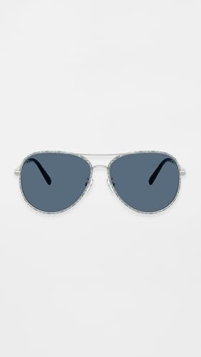 Image of Tory Burch Women's Eleanor Pilot Sunglasses