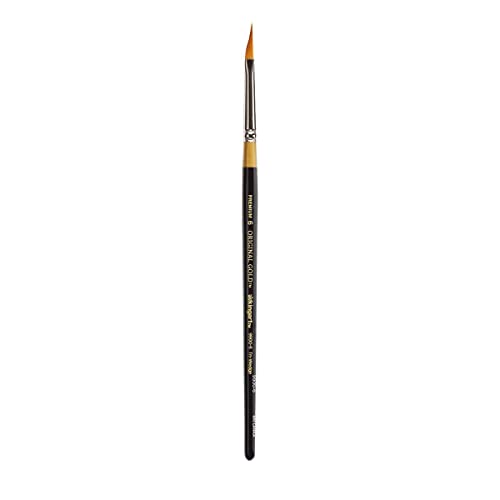 KINGART Premium Set de Pinceles Artísticos Original Gold 9900 Serie Miracle Wedge, Pelo Sintético Golden Taklon, Mango Corto, 4 Tamaños: 6, 8, 10, 12 miniatura 5