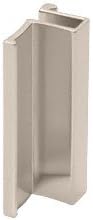 C.R. LAURENCE S0H238BN CRL Brushed Nickel Slip-On Handle For 3/16" or 1/4" Frameless Sliding Door