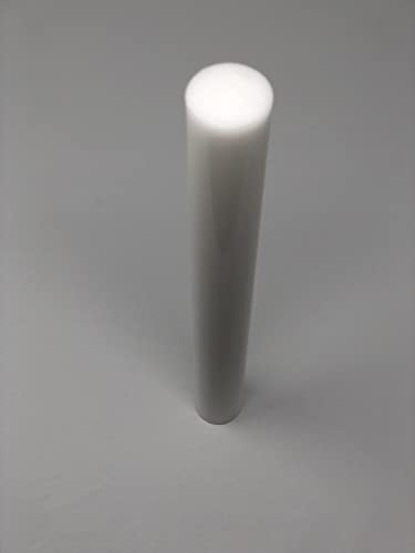 Image of White HDPE Rod 3 inch Diameter x 2' Length